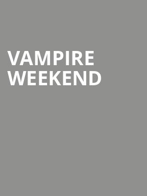 Vampire Weekend, ICON Festival Stage, Cincinnati