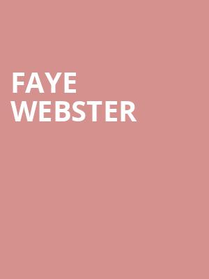 Faye Webster, MegaCorp Pavilion, Cincinnati