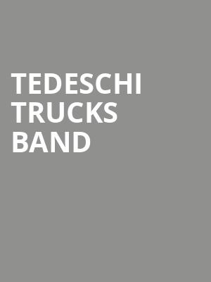 Tedeschi Trucks Band Poster