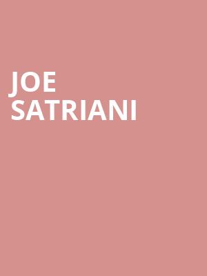Joe Satriani, Taft Theatre, Cincinnati
