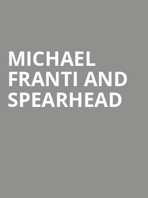 Michael Franti and Spearhead, Riverfront Live, Cincinnati