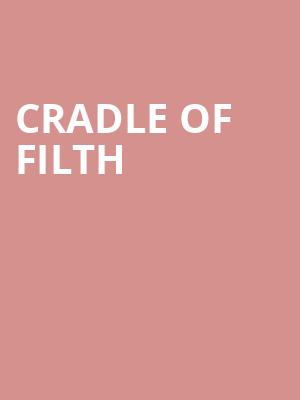 Cradle of Filth, Bogarts, Cincinnati