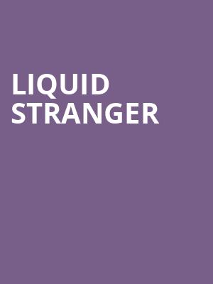 Liquid Stranger, Bogarts, Cincinnati