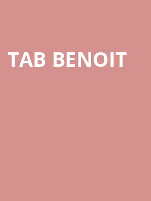 Tab Benoit, Taft Theatre, Cincinnati