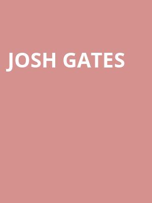 Josh Gates, Taft Theatre, Cincinnati