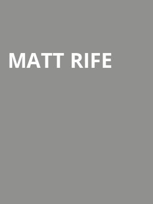 Matt Rife, Andrew J Brady Music Center, Cincinnati