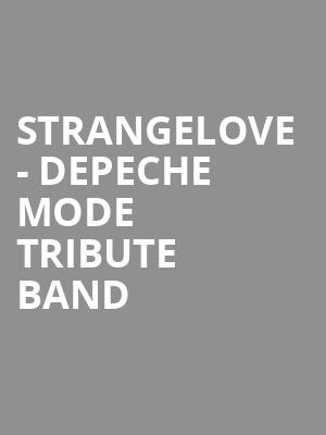 Strangelove Depeche Mode Tribute Band, Live at the Ludlow Garage, Cincinnati