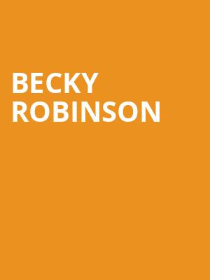 Becky Robinson, Memorial Hall, Cincinnati