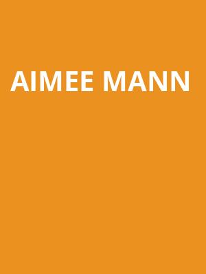 Aimee Mann, Memorial Hall, Cincinnati