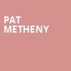 Pat Metheny, Memorial Hall OH, Cincinnati