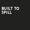 Built To Spill, Bogarts, Cincinnati